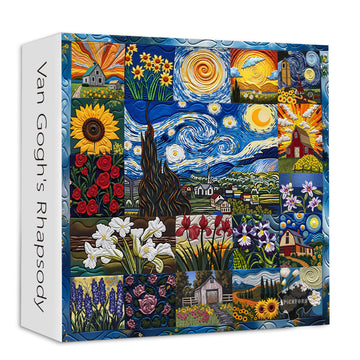 Puzzle della Rapsodia di Van Gogh, 1000 pezzi